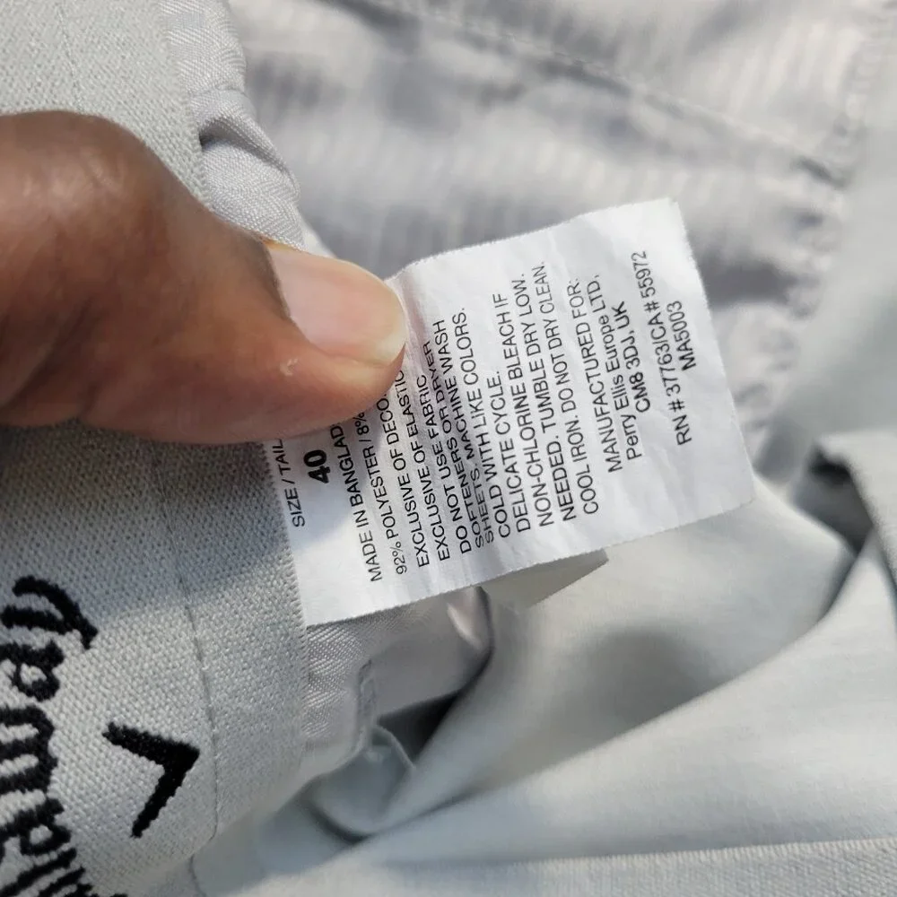 Callaway Golf Shorts Mens 40 Gray Chino Performance - Picture 3 of 7